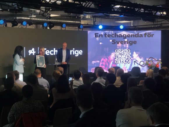 Techagenda för Sverige lanserades 24 maj